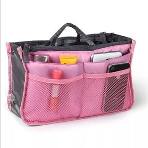 Pink Hndbag Organizer (accessories not included)